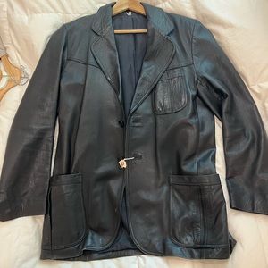 Vintage Genuine Leather Jacket